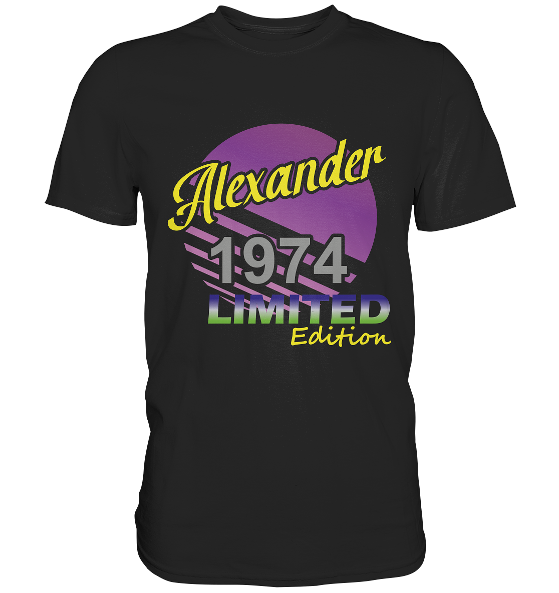 Alexander Limited Edition 1974 Geburtstag Jahrgang 1974 Männer  - Premium Shirt