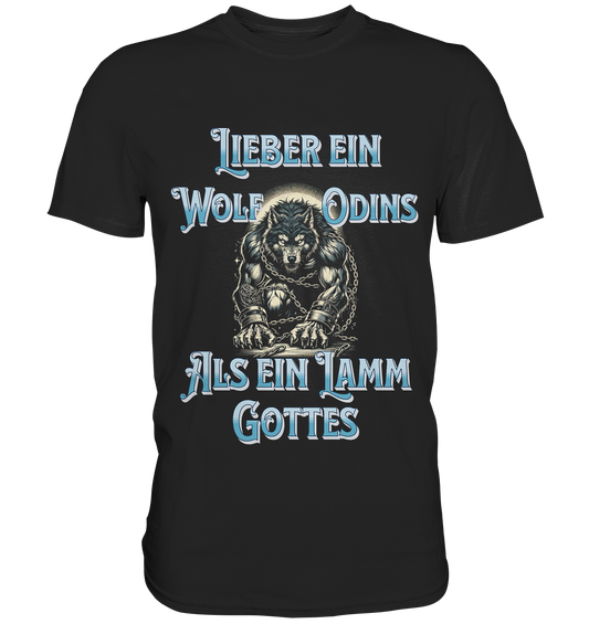 Odins Wolf | Oberteile  - Premium Shirt