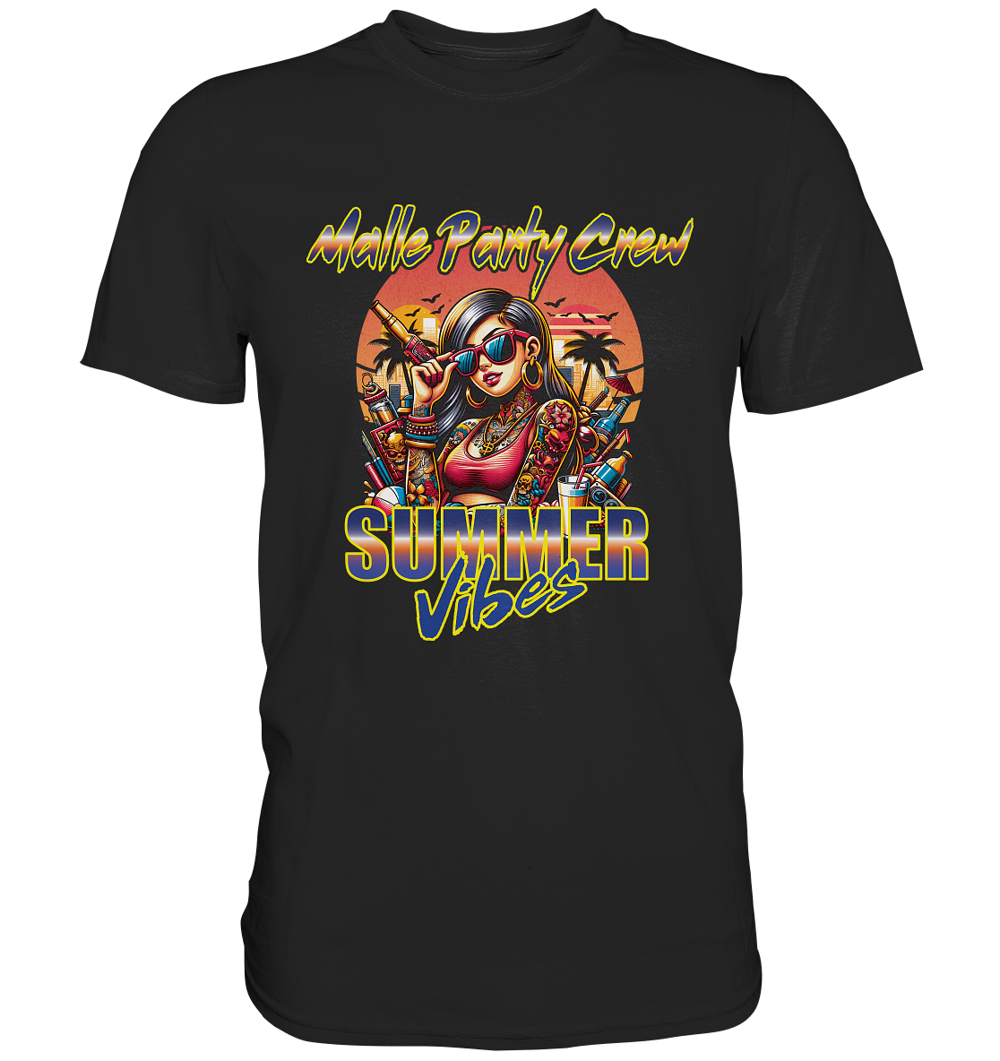 Malle Party Crew T-Shirt