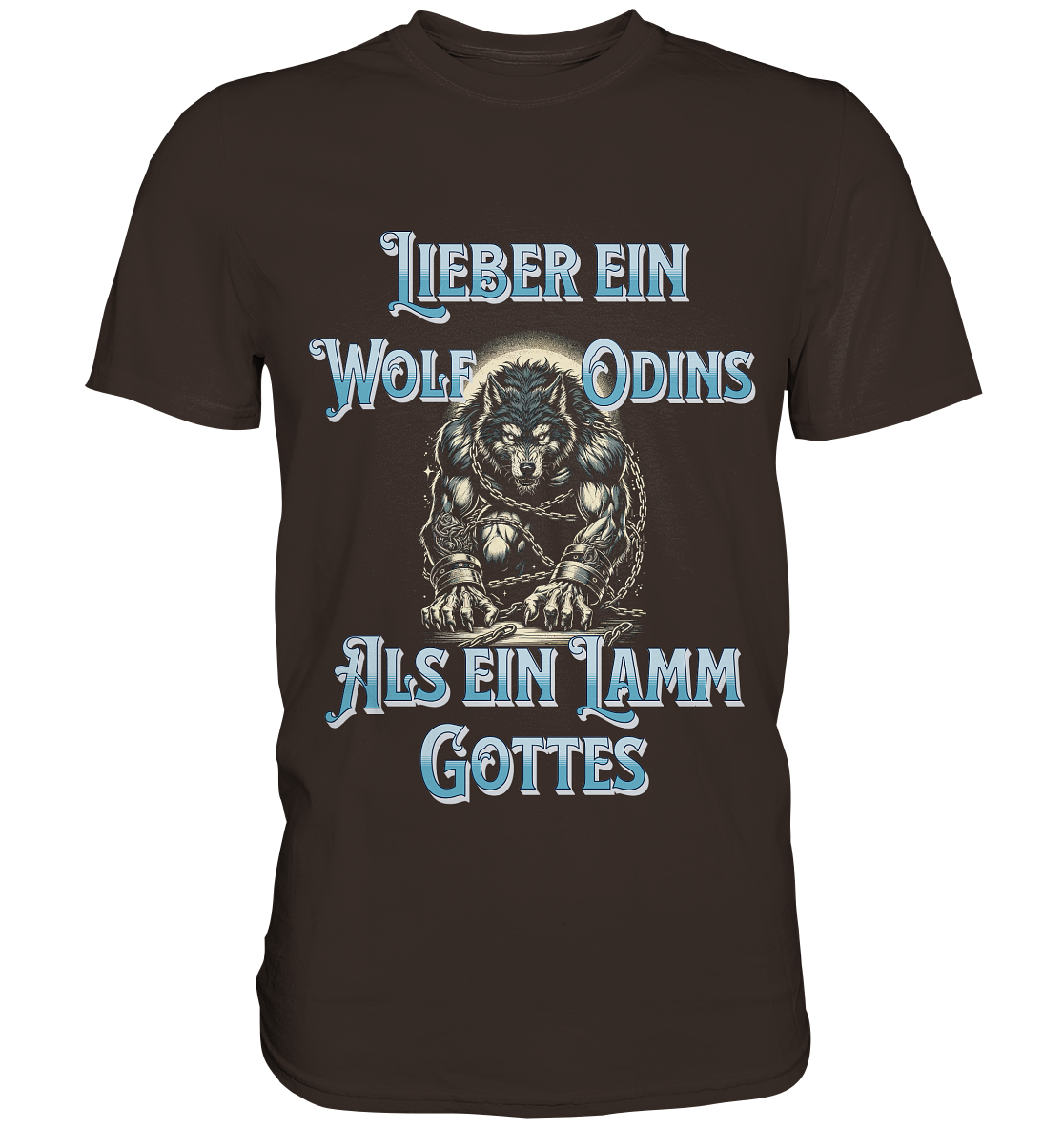 Odins Wolf | Oberteile  - Premium Shirt