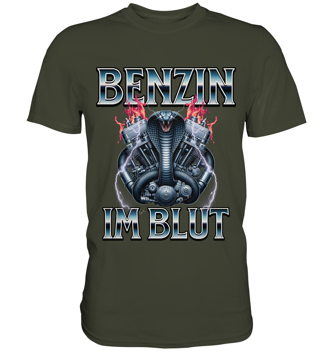 Benzin im Blut - Premium Shirt
