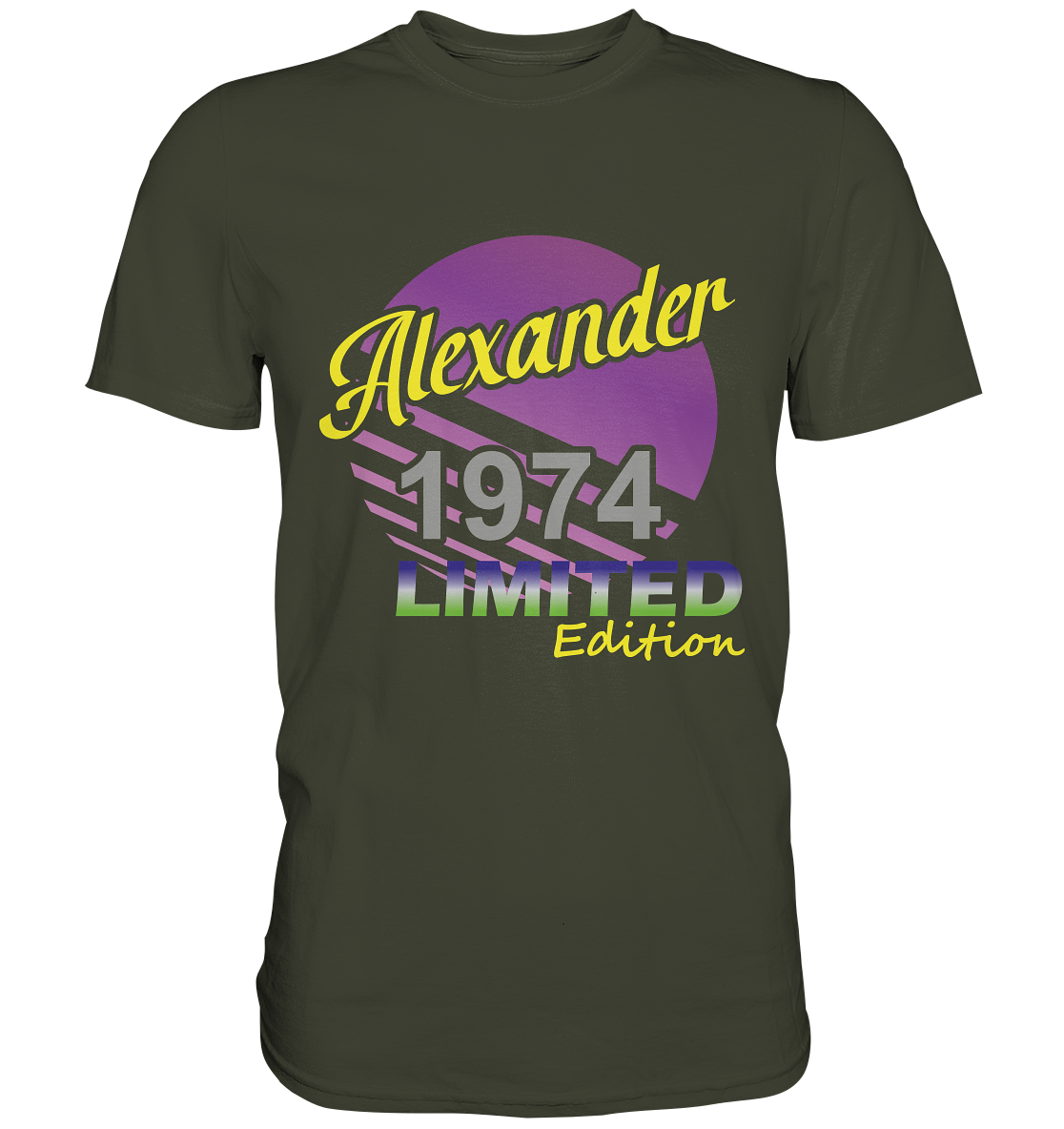 Alexander Limited Edition 1974 Geburtstag Jahrgang 1974 Männer  - Premium Shirt