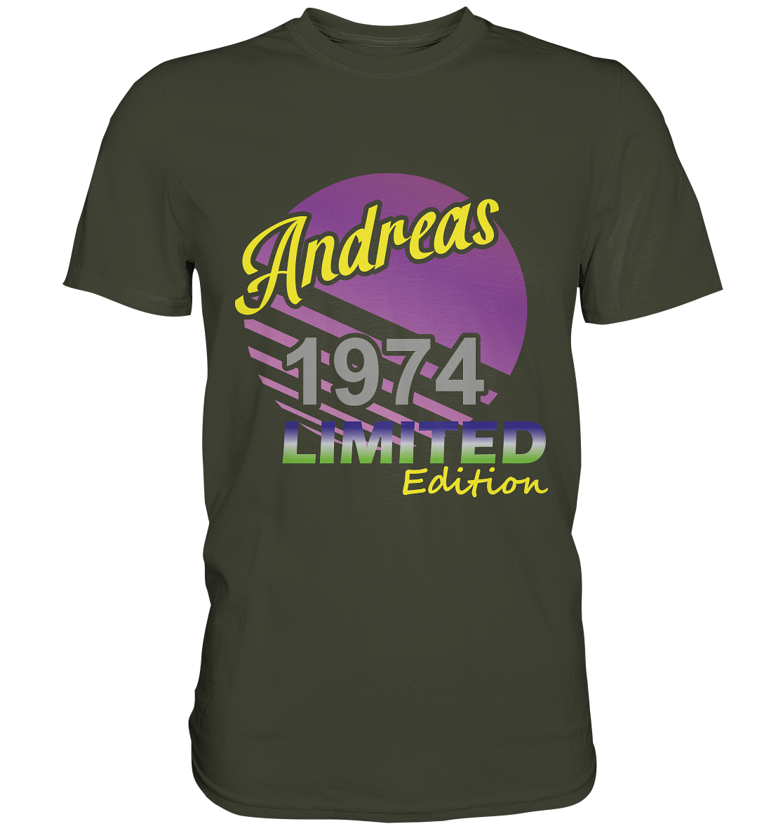 Andreas Limited Edition 1974 Geburtstag Jahrgang 1974 - Premium Shirt