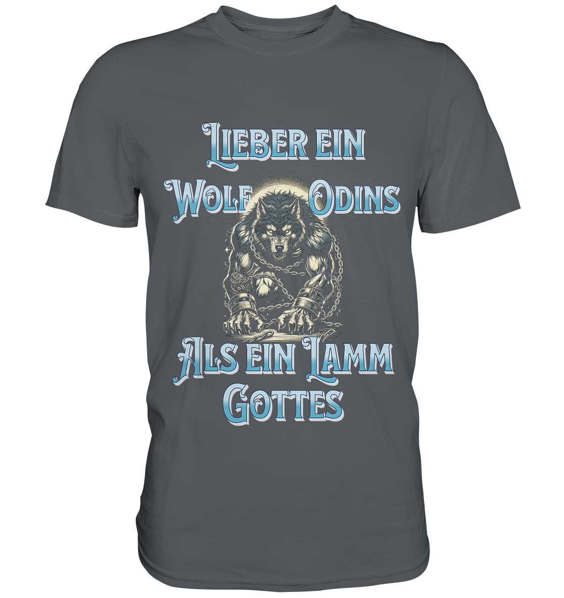 Odins Wolf | Oberteile  - Premium Shirt