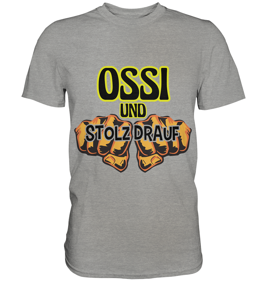 Ossi und stolz drauf - Premium Shirt