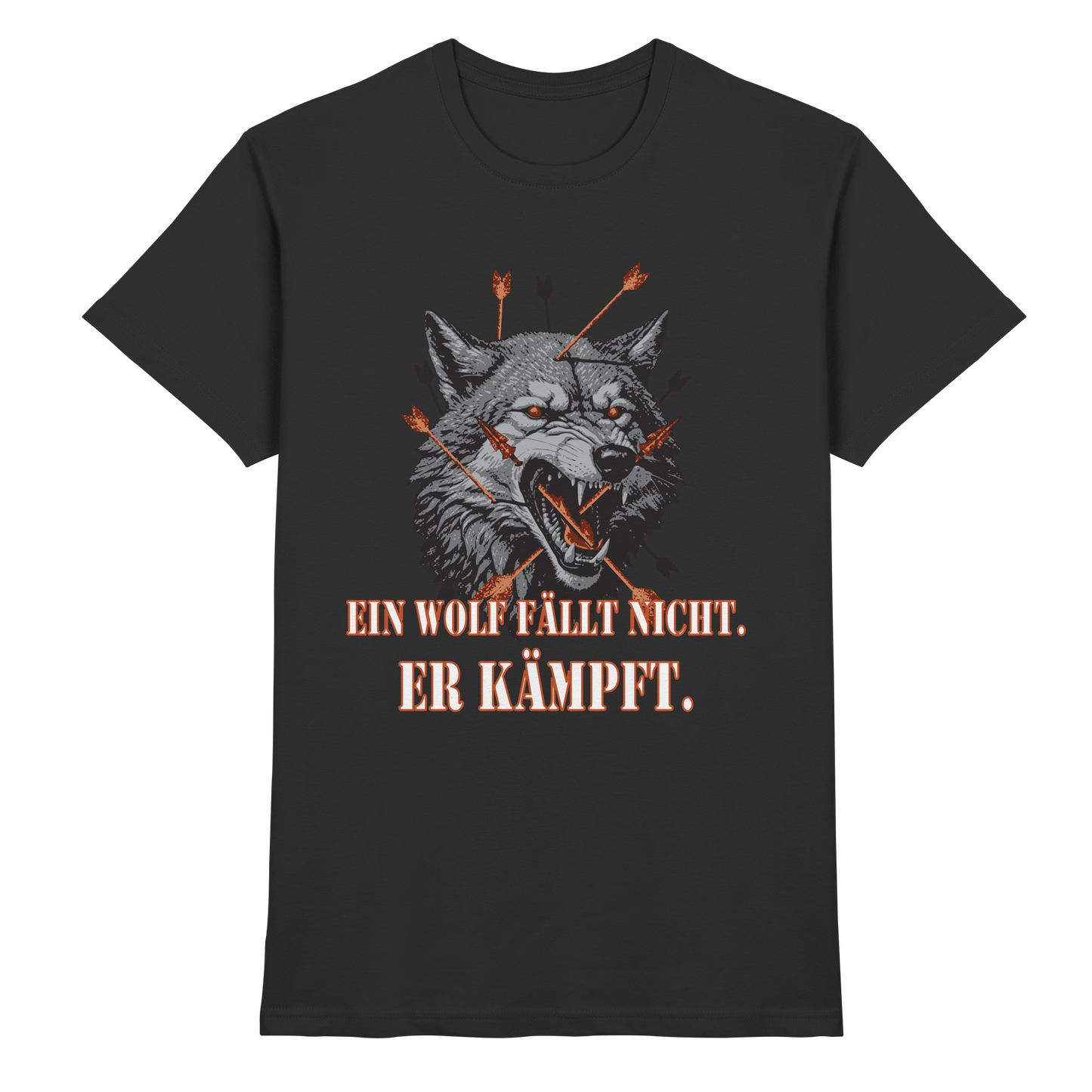 The Unbroken Wolf - Premium Shirt