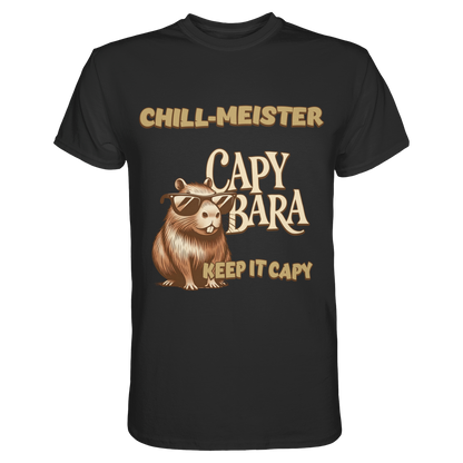 Chill-Meister Capybara – Keep it Capy (Bio & Premium) - Premium Shirt