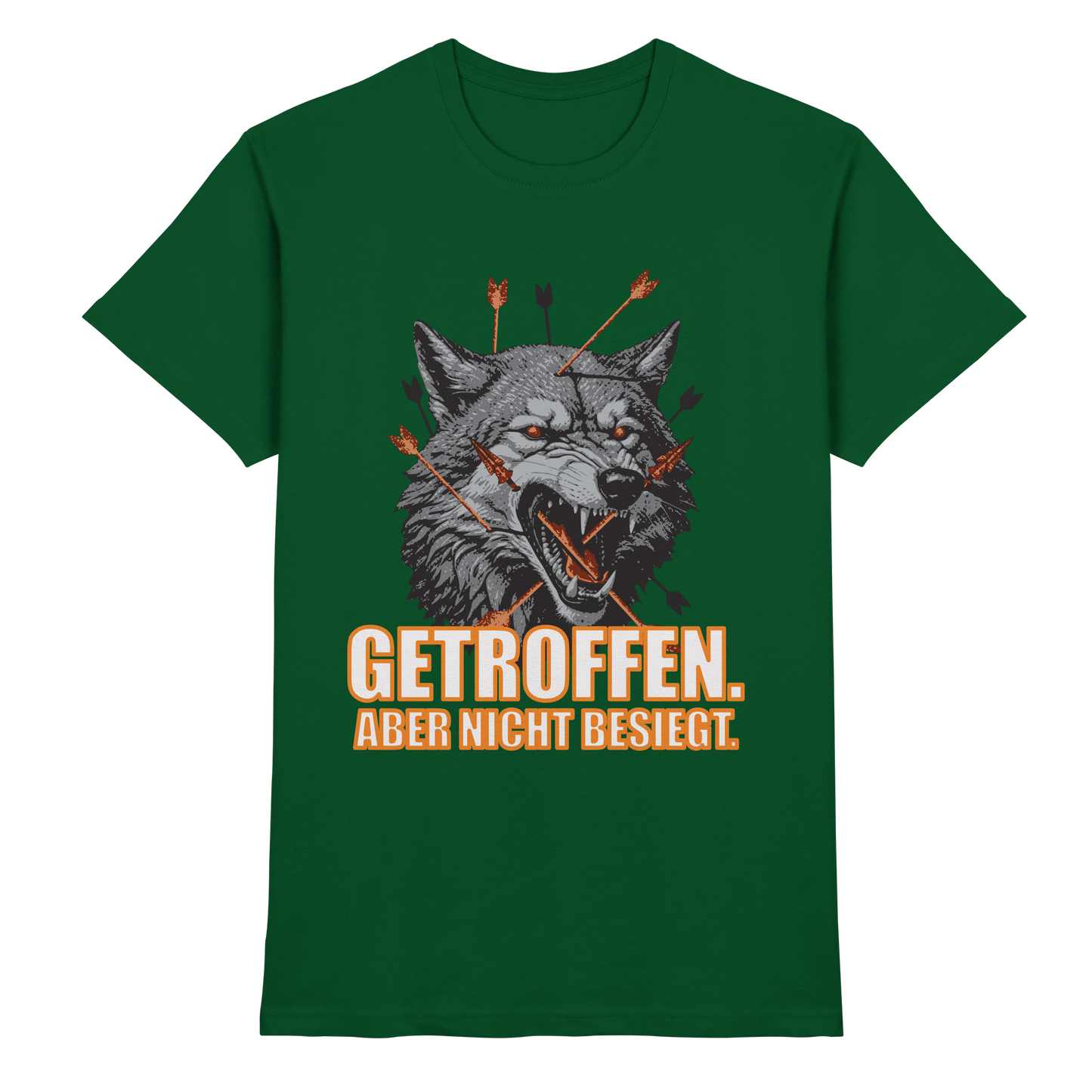 Alpha Wolf – Unbroken - Premium Shirt