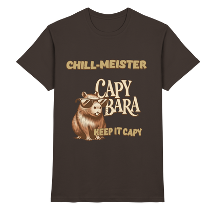 Chill-Meister Capybara – Keep it Capy (Bio & Premium) - Premium Shirt