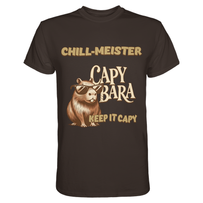 Chill-Meister Capybara – Keep it Capy (Bio & Premium) - Premium Shirt
