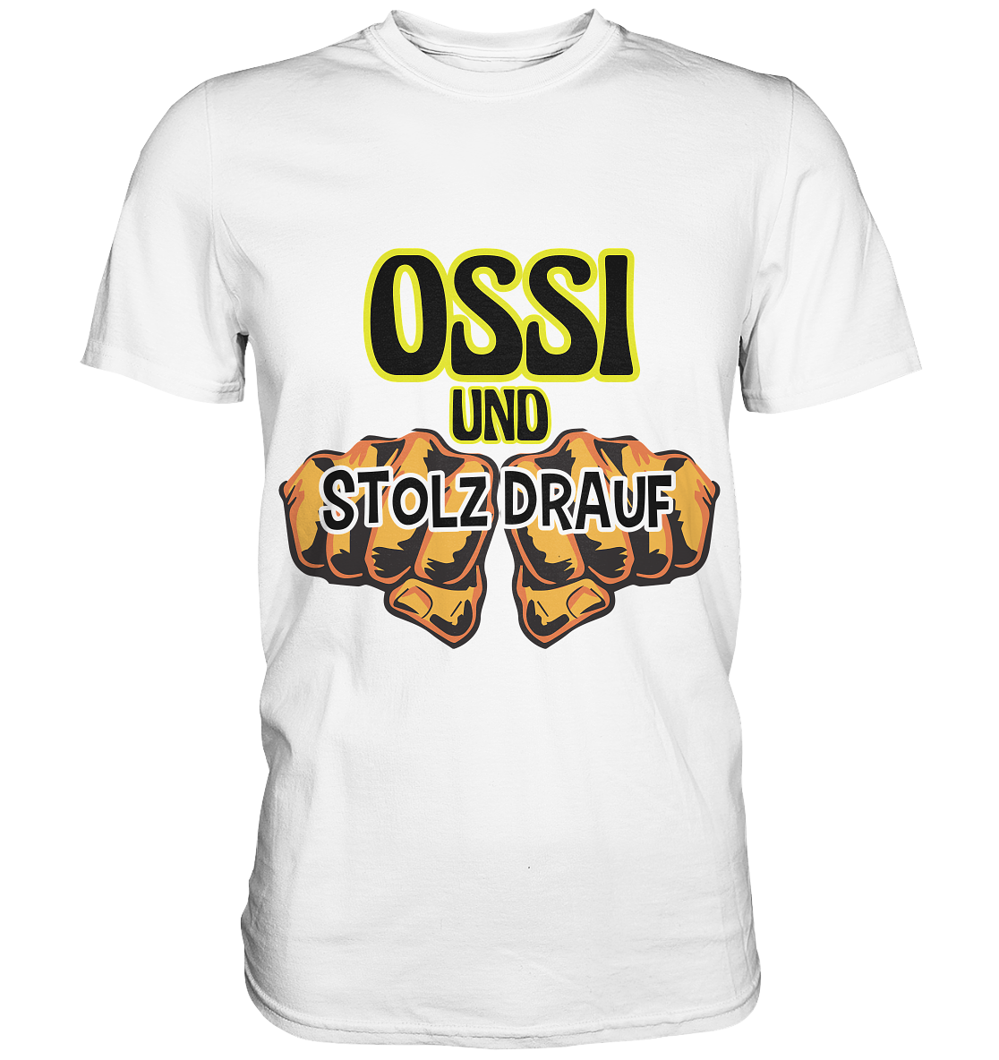 Ossi und stolz drauf - Premium Shirt