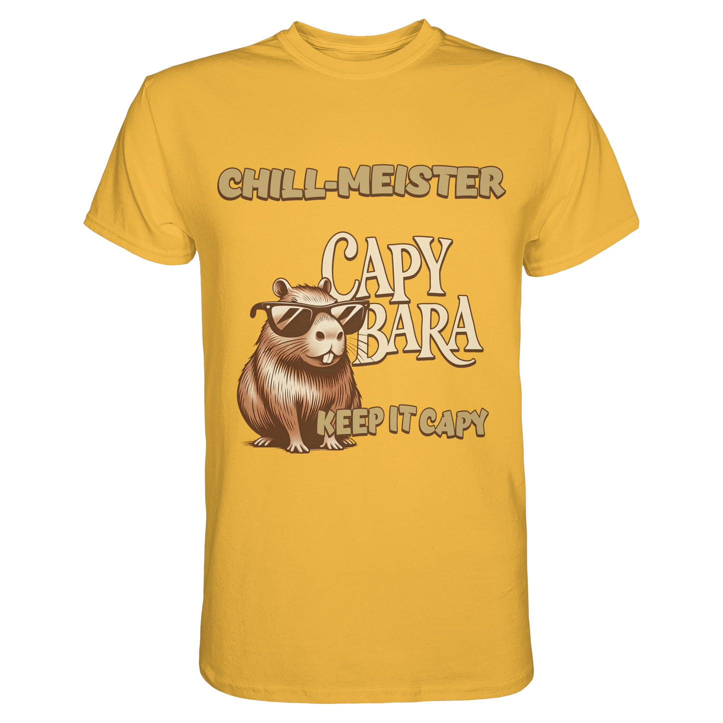 Chill-Meister Capybara – Keep it Capy (Bio & Premium) - Premium Shirt