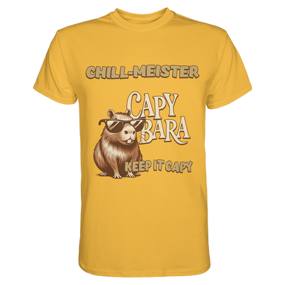 Chill-Meister Capybara – Keep it Capy (Bio & Premium) - Premium Shirt