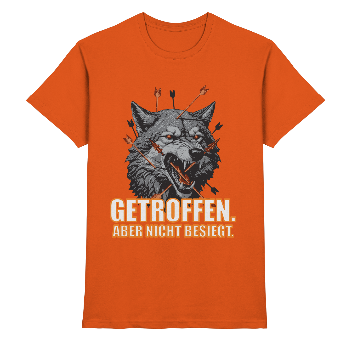 Alpha Wolf – Unbroken - Premium Shirt