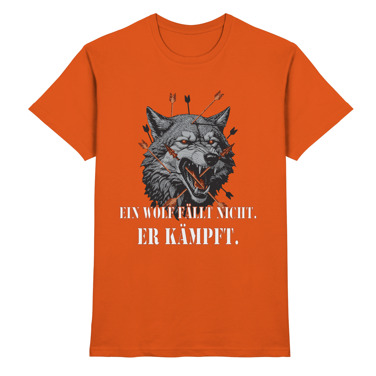 The Unbroken Wolf - Premium Shirt