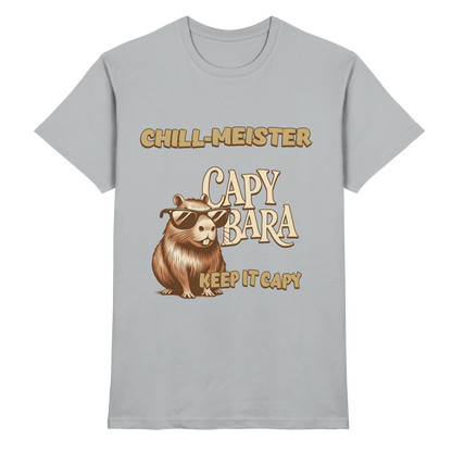 Chill-Meister Capybara – Keep it Capy (Bio & Premium) - Premium Shirt