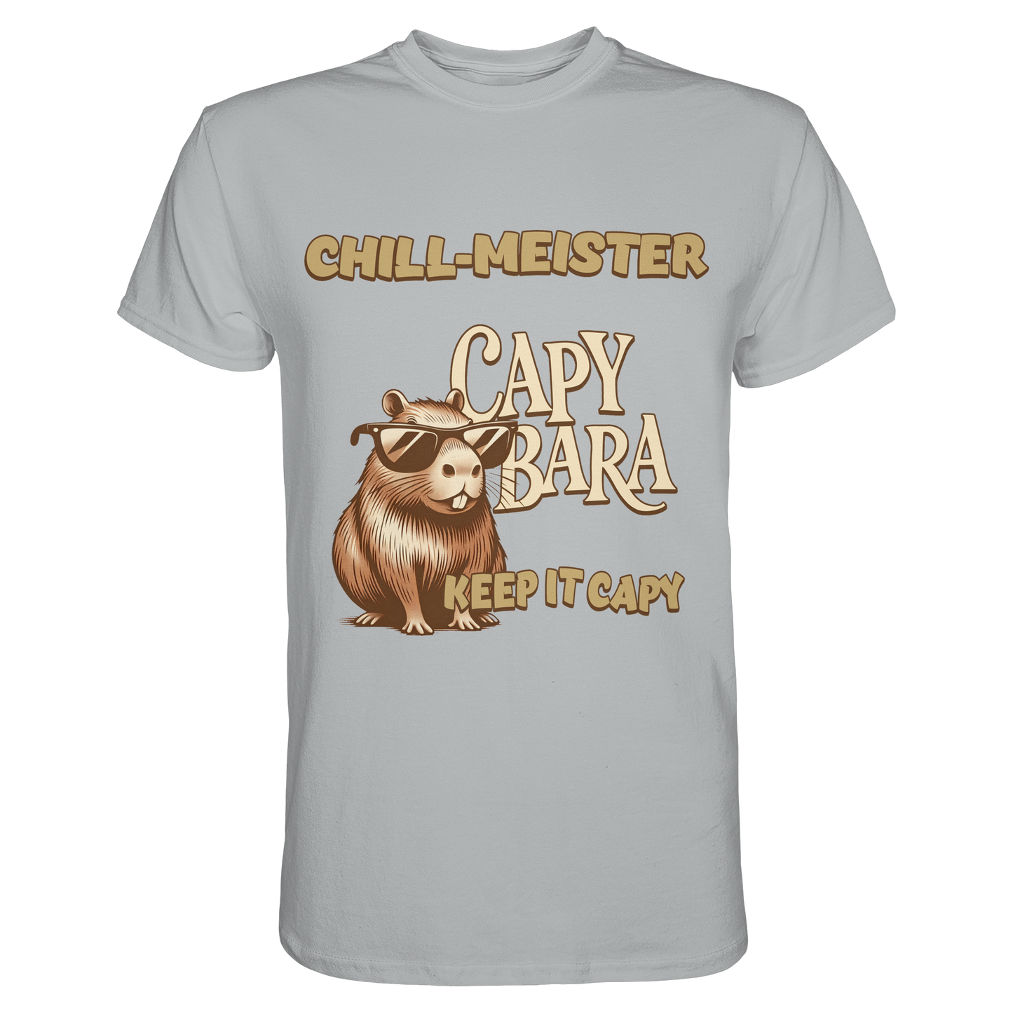 Chill-Meister Capybara – Keep it Capy (Bio & Premium) - Premium Shirt