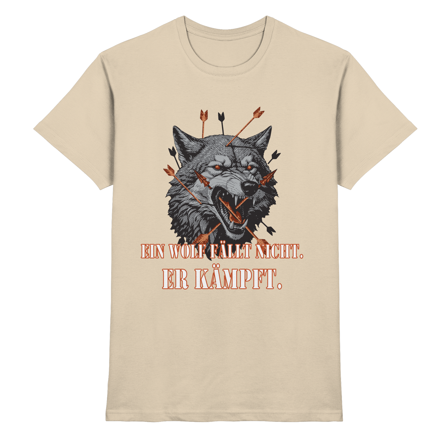 The Unbroken Wolf - Premium Shirt