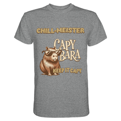 Chill-Meister Capybara – Keep it Capy (Bio & Premium) - Premium Shirt