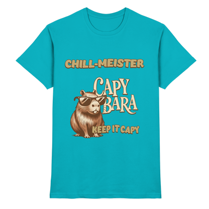 Chill-Meister Capybara – Keep it Capy (Bio & Premium) - Premium Shirt