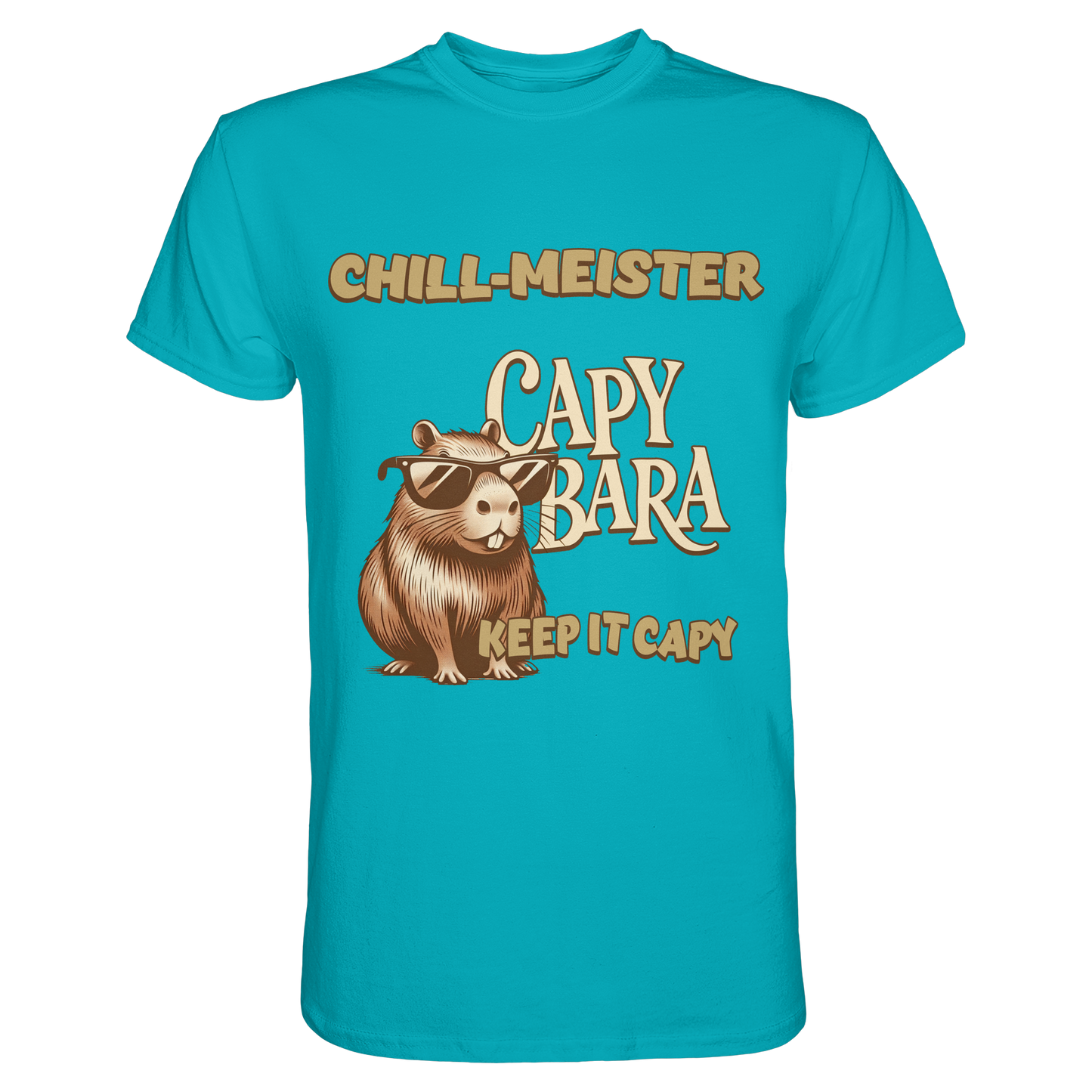 Chill-Meister Capybara – Keep it Capy (Bio & Premium) - Premium Shirt