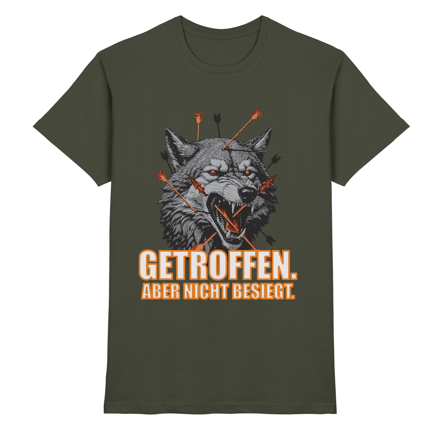 Alpha Wolf – Unbroken - Premium Shirt