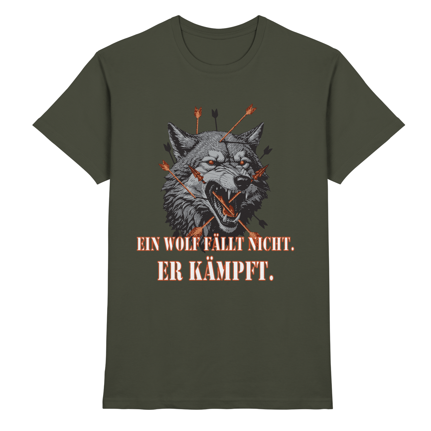 The Unbroken Wolf - Premium Shirt