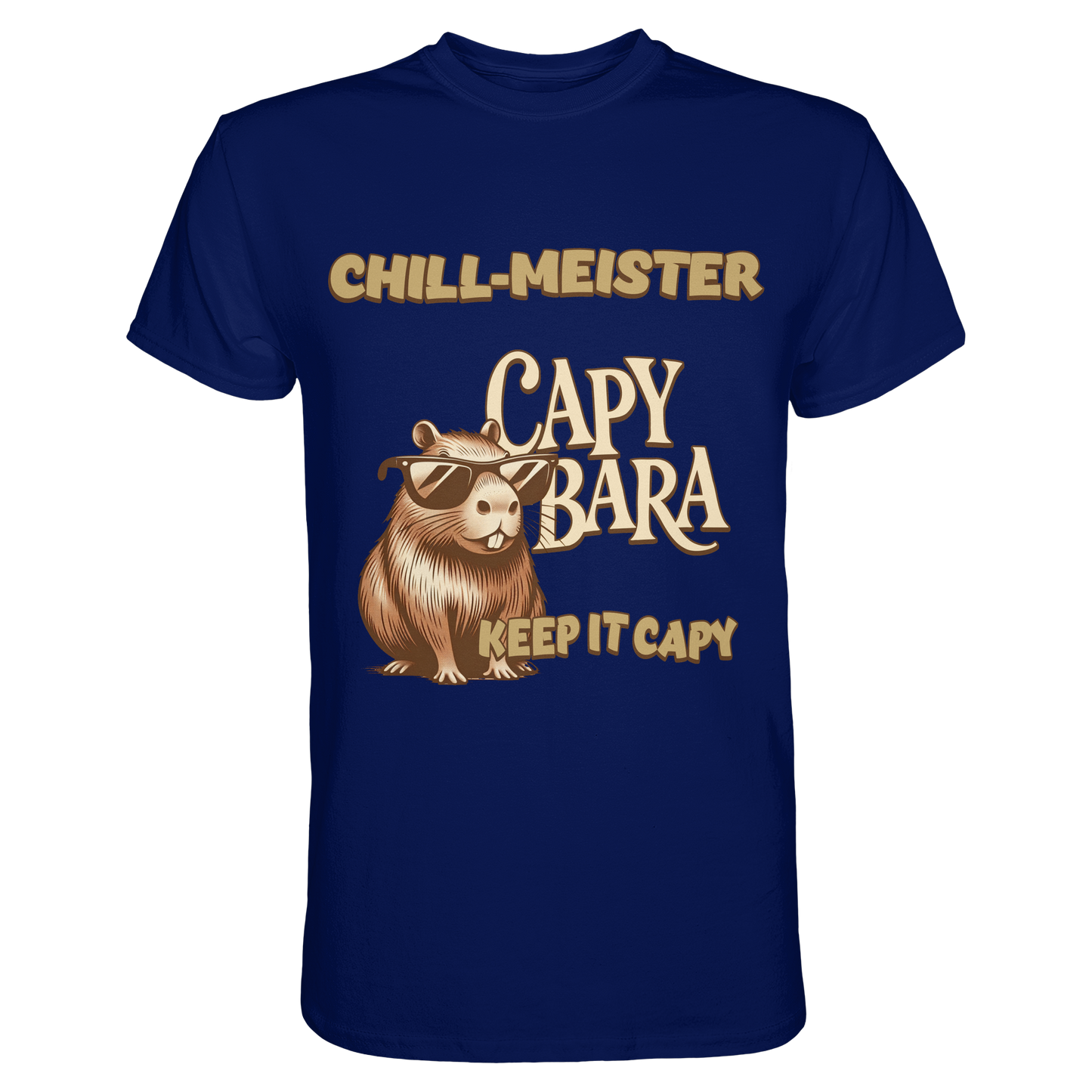 Chill-Meister Capybara – Keep it Capy (Bio & Premium) - Premium Shirt