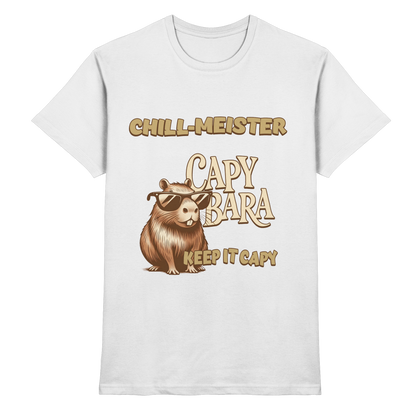 Chill-Meister Capybara – Keep it Capy (Bio & Premium) - Premium Shirt