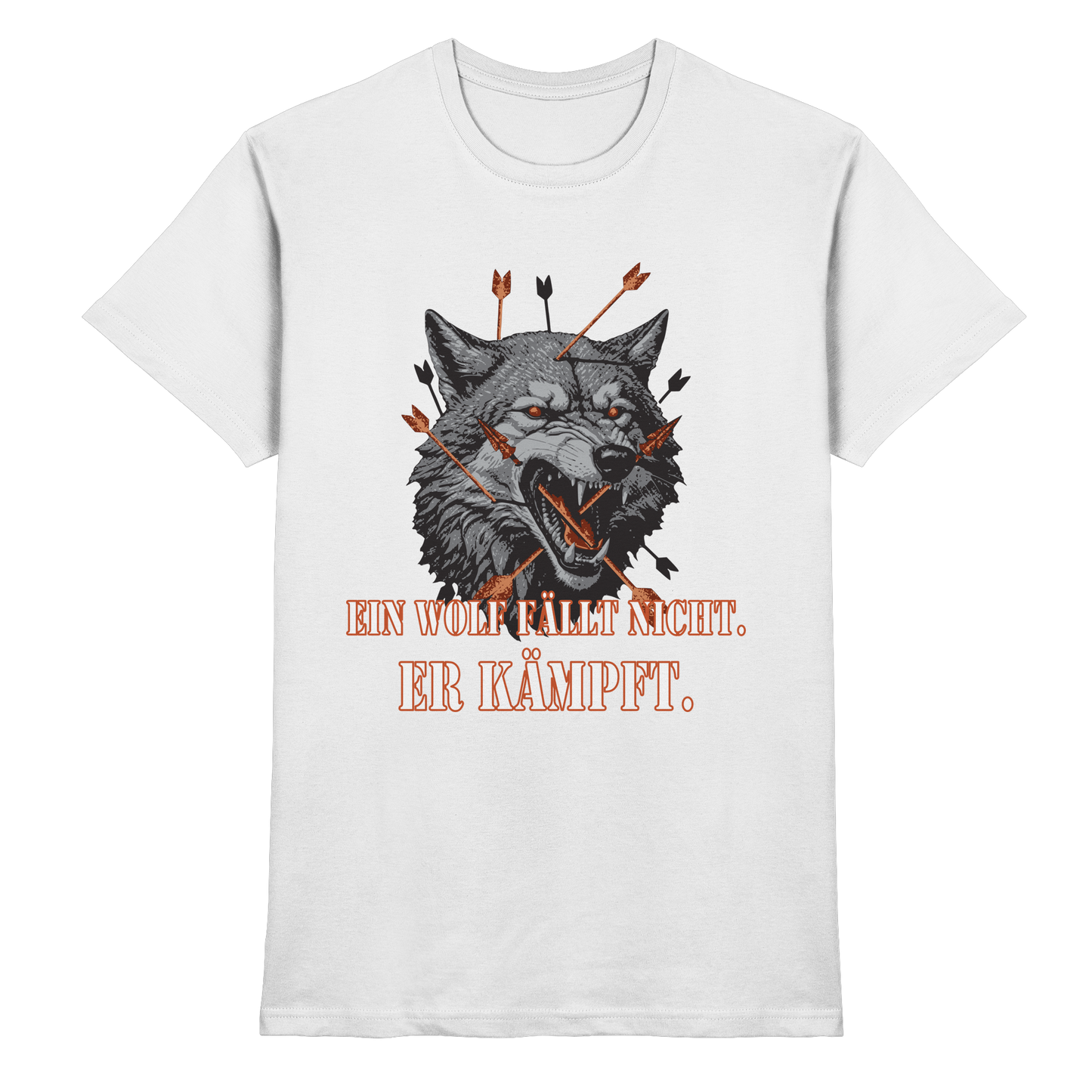 The Unbroken Wolf - Premium Shirt