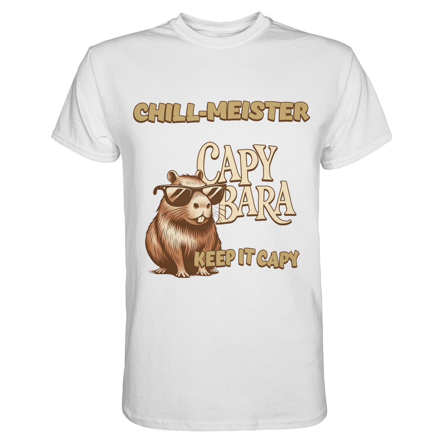 Chill-Meister Capybara – Keep it Capy (Bio & Premium) - Premium Shirt