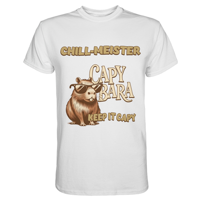 Chill-Meister Capybara – Keep it Capy (Bio & Premium) - Premium Shirt
