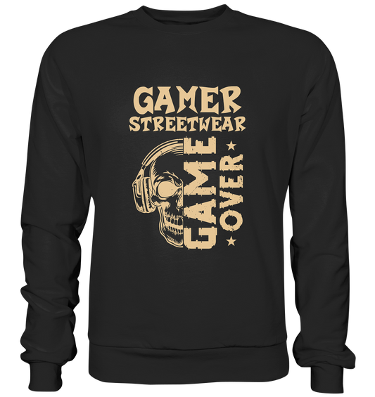 GAME OVER - GAMER STREETWEAR - STATEMENTS - Premium Sweatshirt