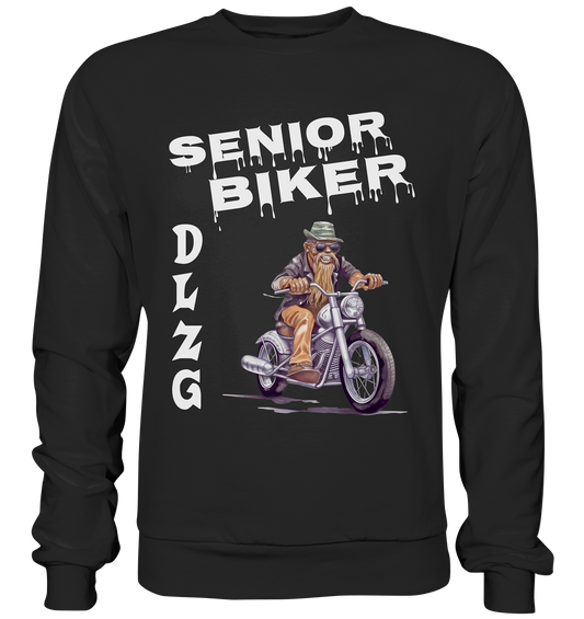 DLzG Opa Biker Fun Motiv 1- Premium Sweatshirt