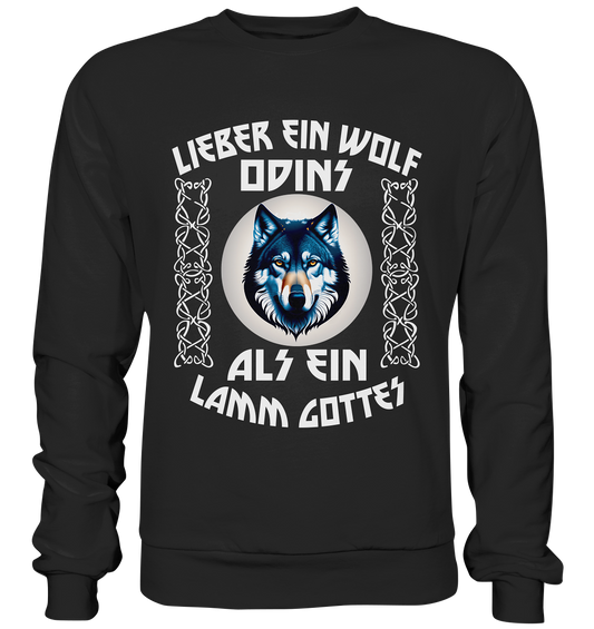 Odins Wolf: Stärke, Stolz und Unabhängigkeit 5- Premium Sweatshirt