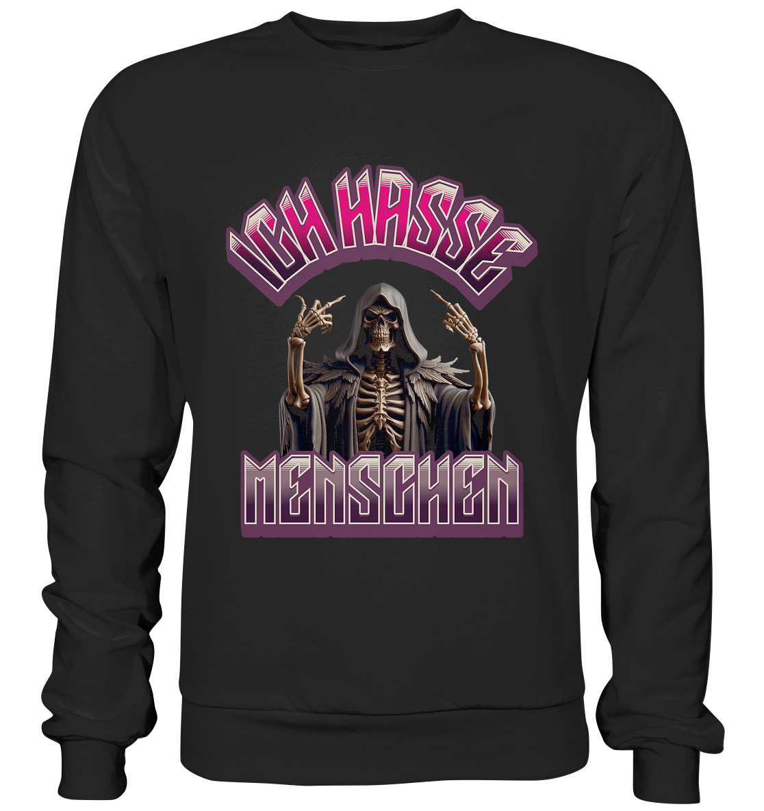 Ich hasse Menschen - Statement - Premium Sweatshirt