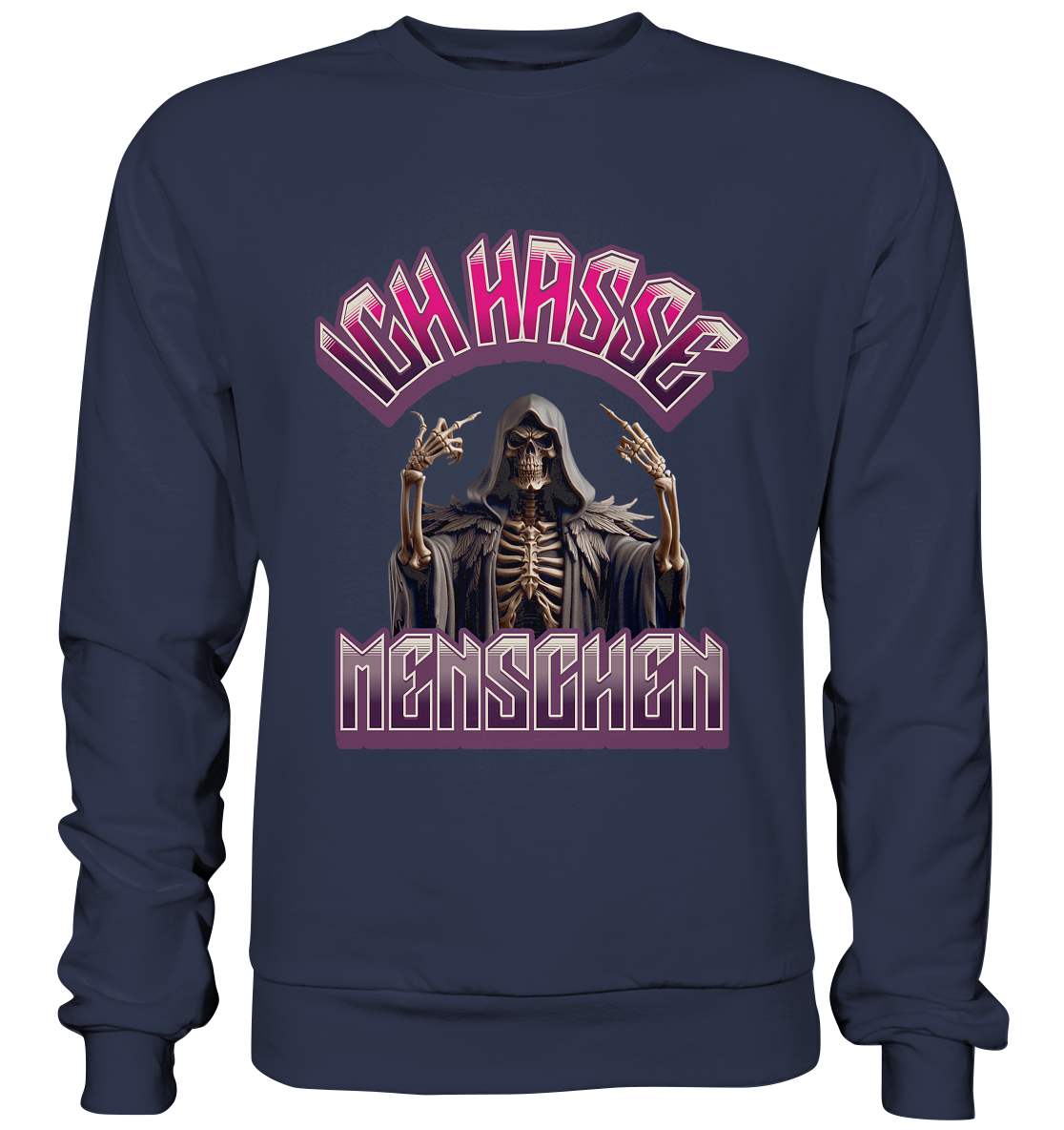 Ich hasse Menschen - Statement - Premium Sweatshirt