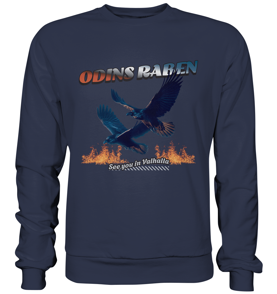 Valhalla Odins Raben - Premium Sweatshirt