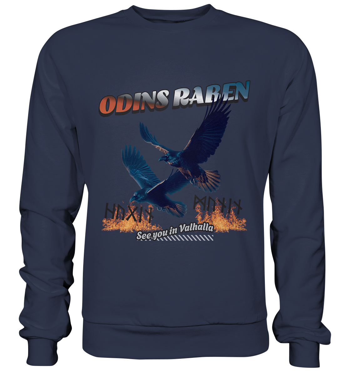 Raben Odins - Hugin und Munin - Premium Sweatshirt