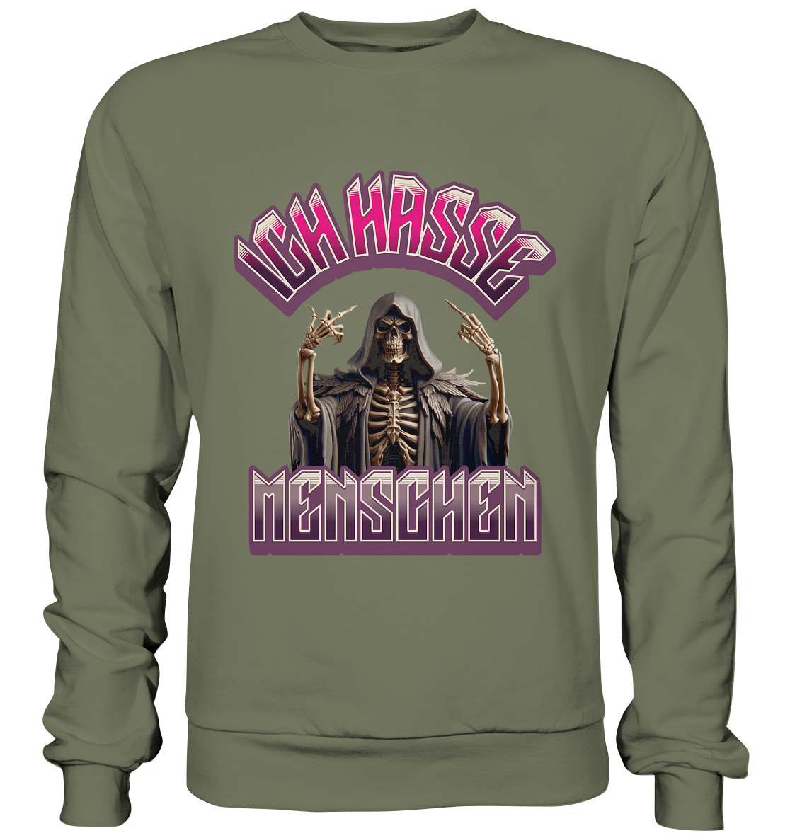 Ich hasse Menschen - Statement - Premium Sweatshirt