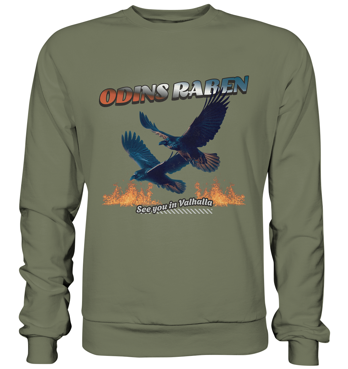 Valhalla Odins Raben - Premium Sweatshirt