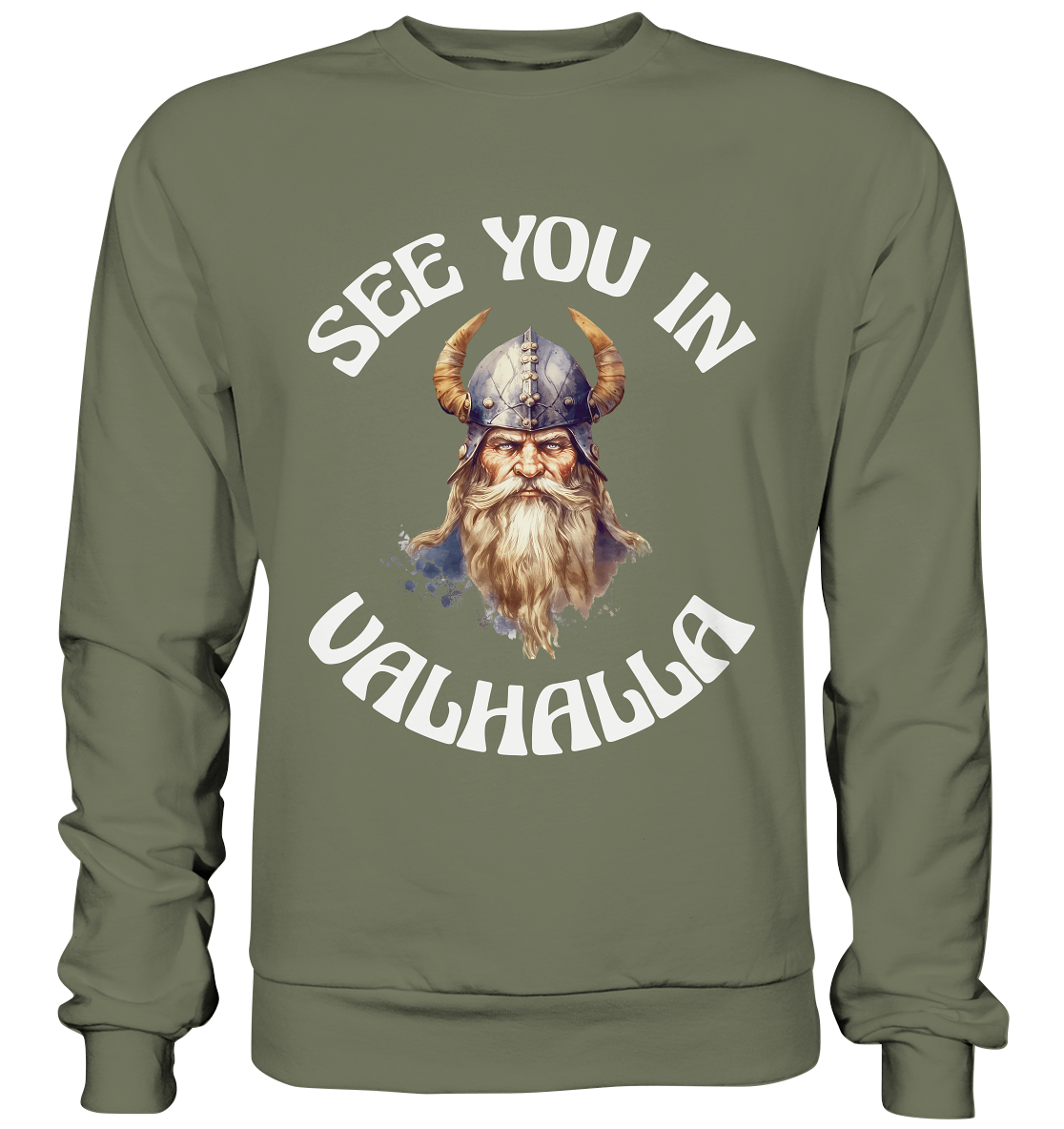 SEE YOU IN VALHALLA NO 3  - STREETWEAR - STATEMENT - Premium Sweatshirt