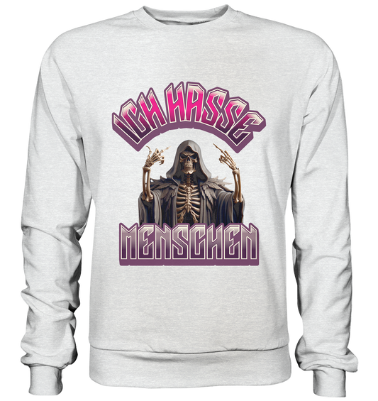 Ich hasse Menschen - Statement - Premium Sweatshirt