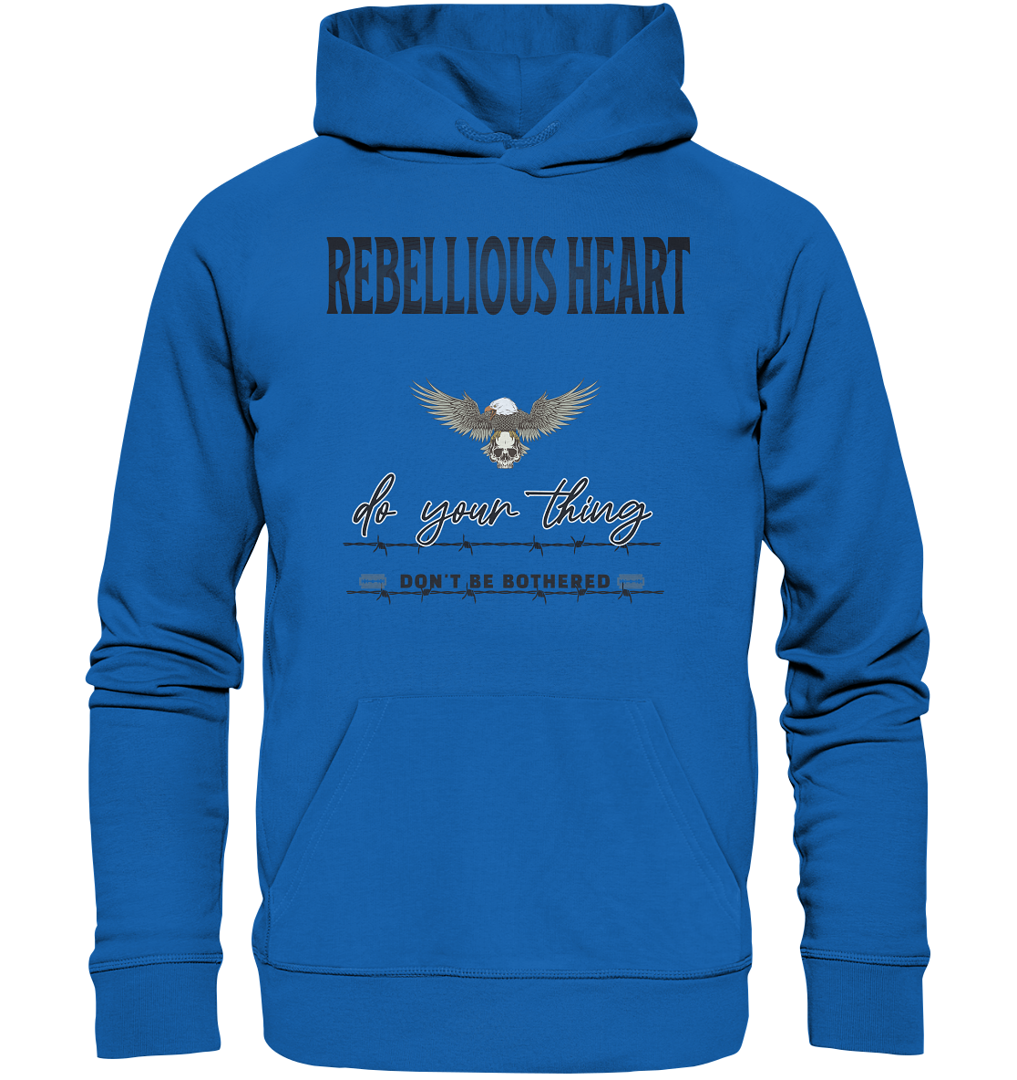 Rebellisches Herz Streetwear - Premium Unisex Hoodie