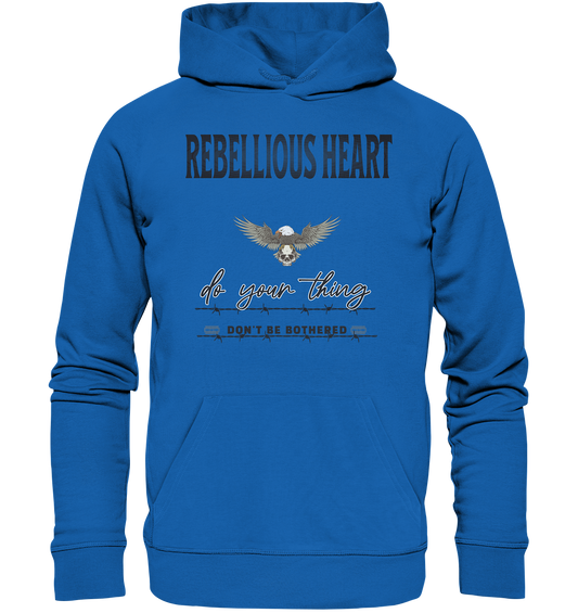 Rebellisches Herz Streetwear - Premium Unisex Hoodie