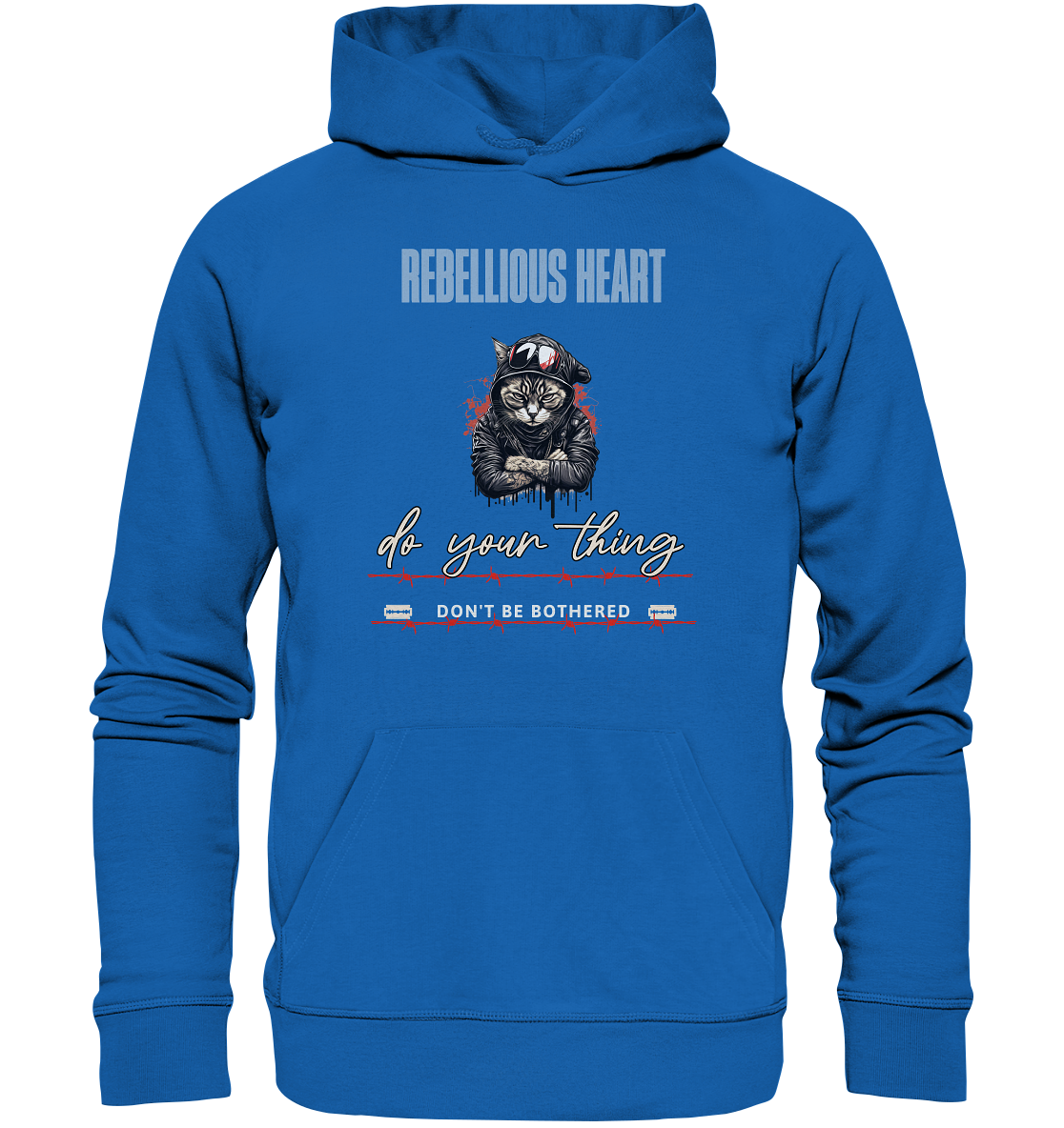 Rebellisches Herz - Premium Unisex Hoodie