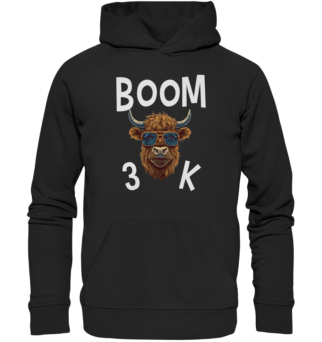 Premium Unisex Hoodie BOOM 3 K Streetwear Statement - Influencer -