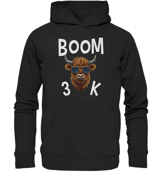 Premium Unisex Hoodie BOOM 3 K Streetwear Statement - Influencer -