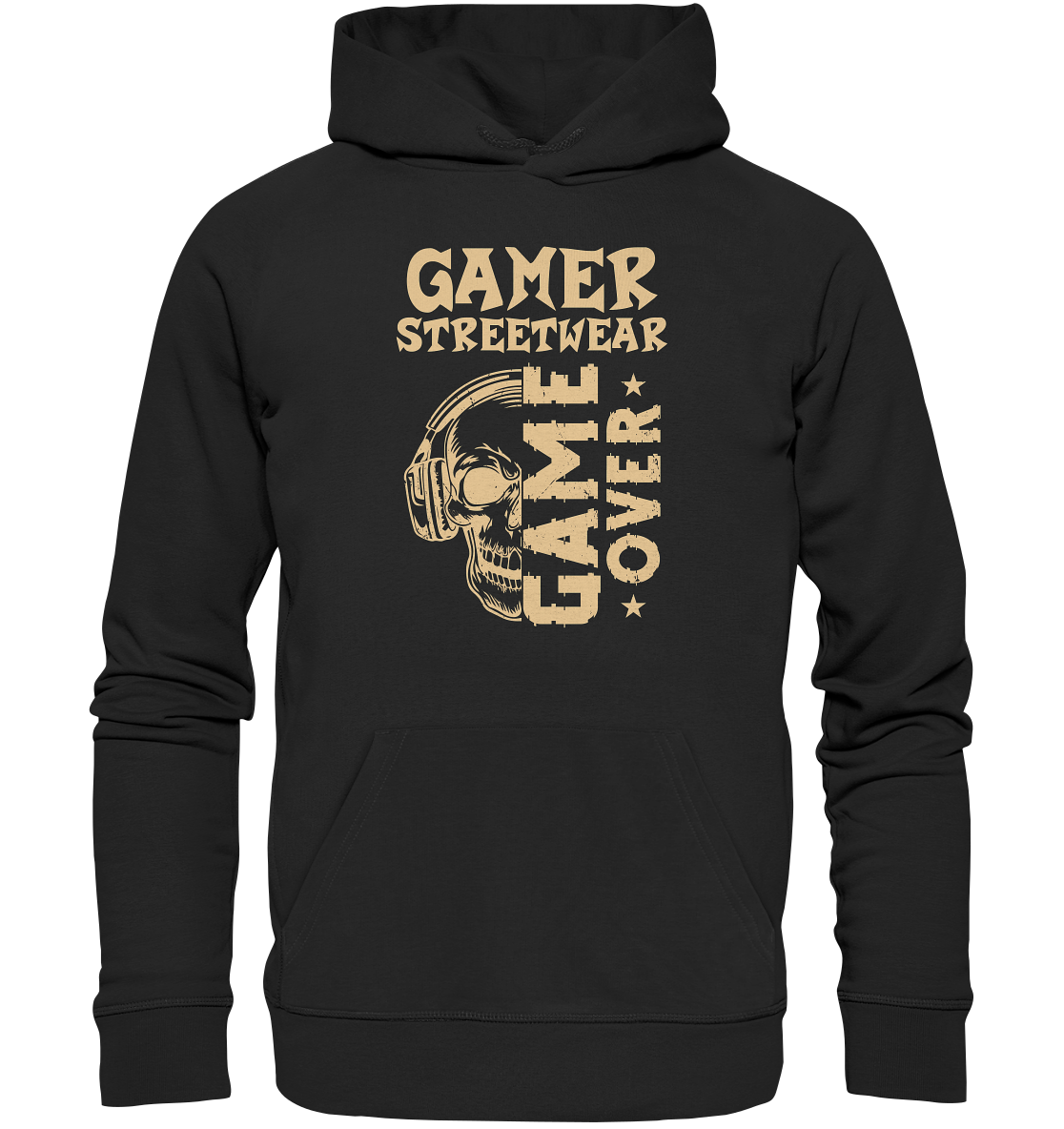 GAME OVER - GAMER STREETWEAR - STATEMENTS - Premium Unisex Hoodie