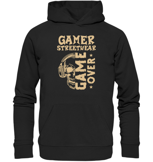 GAME OVER - GAMER STREETWEAR - STATEMENTS - Premium Unisex Hoodie